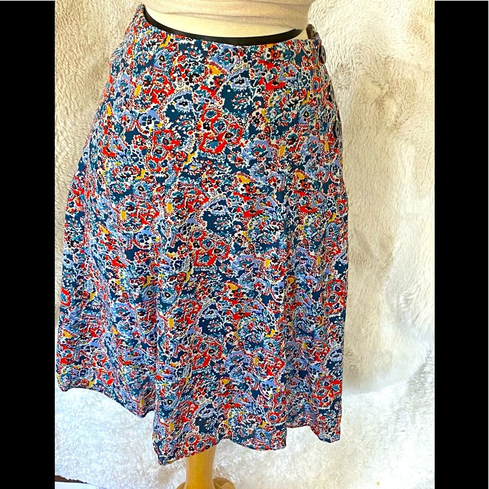 CAROLL PARIS SILK Skirt 38